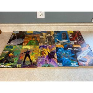 Analog Science Fiction 1980 Magazines Lot Of 10